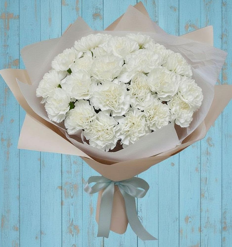 Букет цветов из: Гвоздики в Благовещенске Амурской области