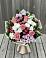 Букет цветов из: Альстромерии, Гвоздики, Розы и Хризантемы в Благовещенске Амурской области