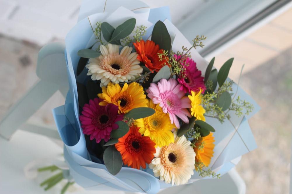 Букет цветов из: Герберы в Благовещенске Амурской области