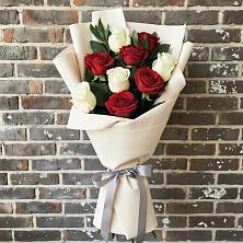 Букет цветов из:  Розы в Благовещенске Амурской области
