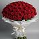 Букет 101 Красная роза Блэк Мэджик в Благовещенске Амурской области