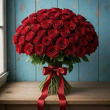 Букет Красные розы Блэк Меджик в Благовещенске Амурской области
