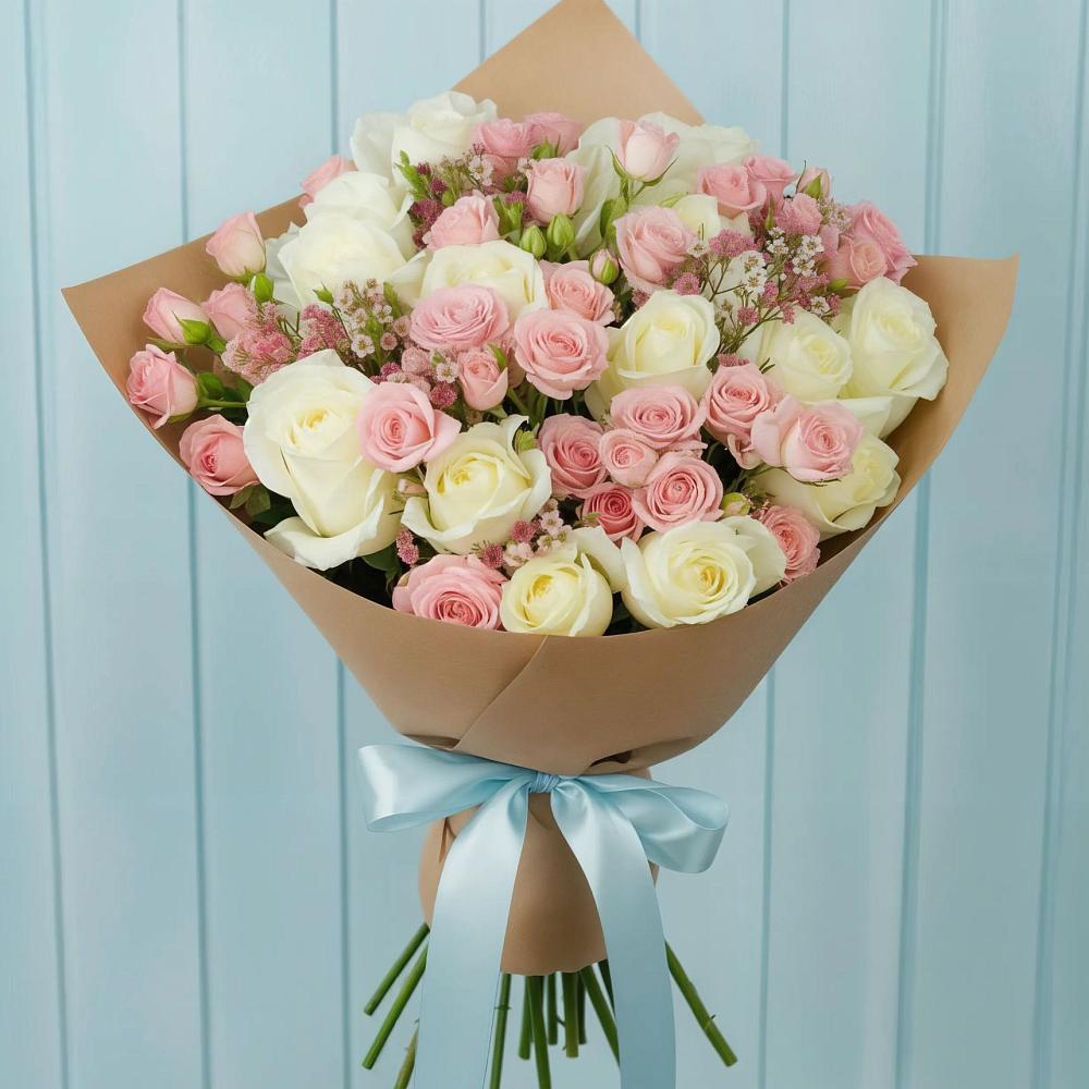 Букет цветов из: Розы в Благовещенске Амурской области