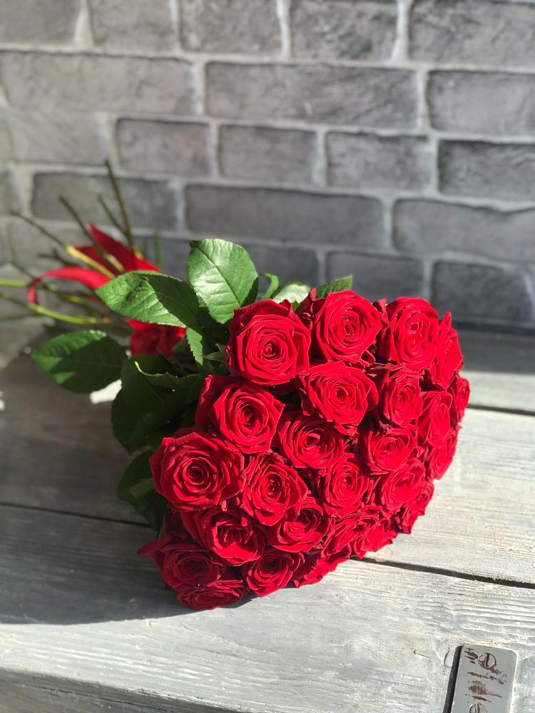 Букет Красные розы Фридом в Благовещенске Амурской области