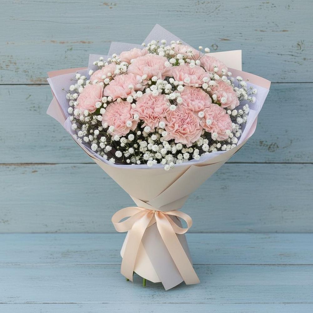 Букет цветов из: Гвоздики в Благовещенске Амурской области