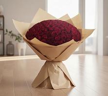 Букет 101 Красная роза в Благовещенске Амурской области