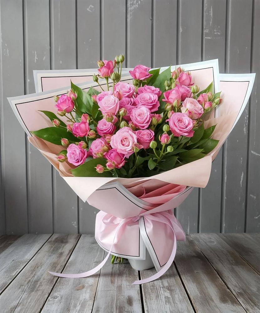 Букет Розовый кустик в Благовещенске Амурской области