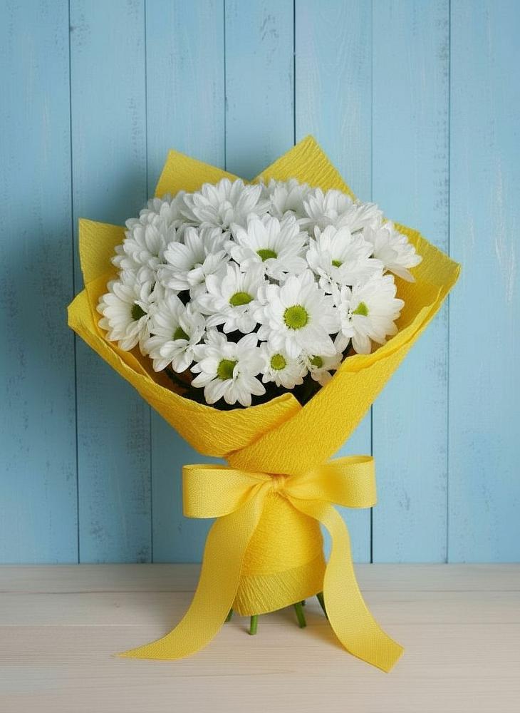 Букет цветов из: Хризантемы в Благовещенске Амурской области