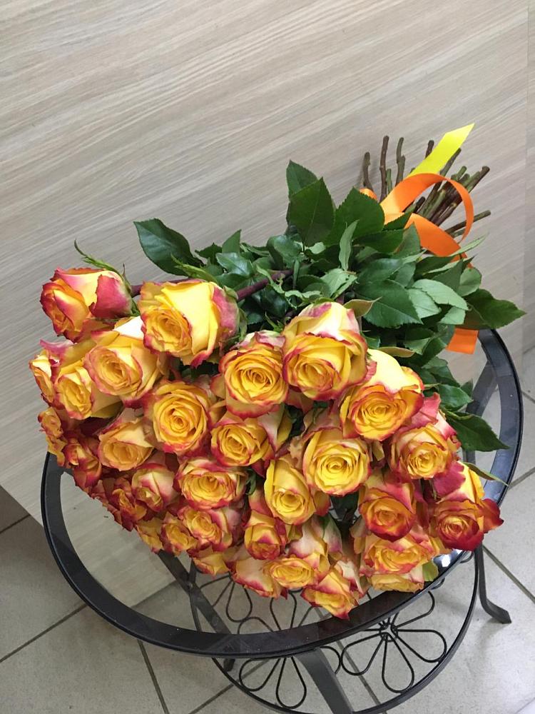 Букет Желтые розы в Благовещенске Амурской области