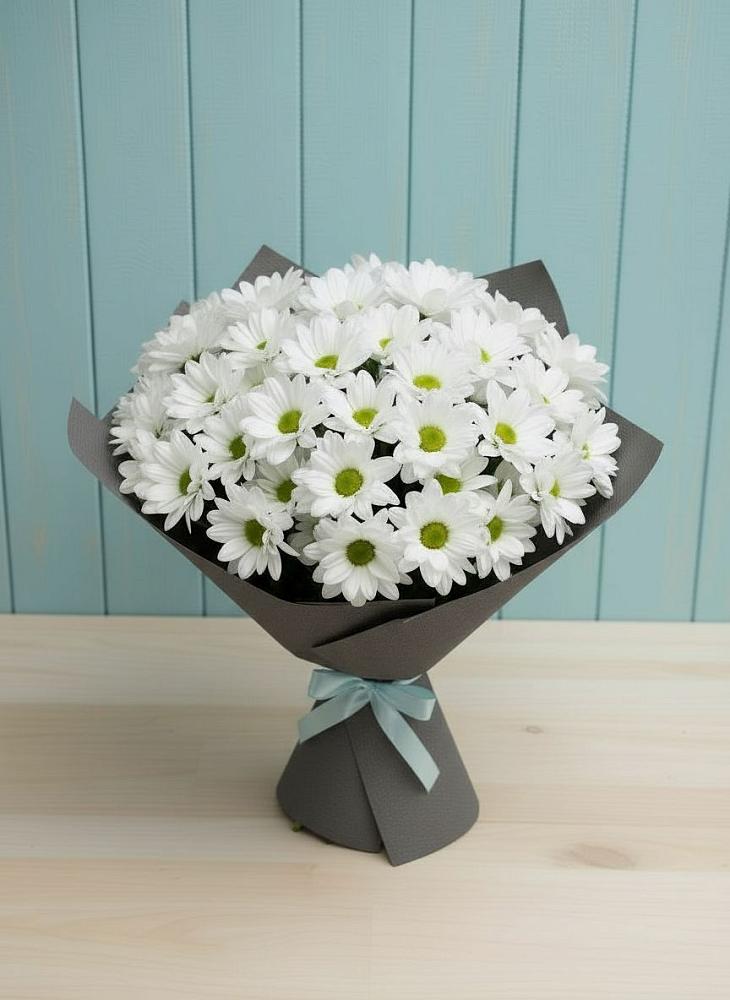 Букет цветов из: Хризантемы в Благовещенске Амурской области