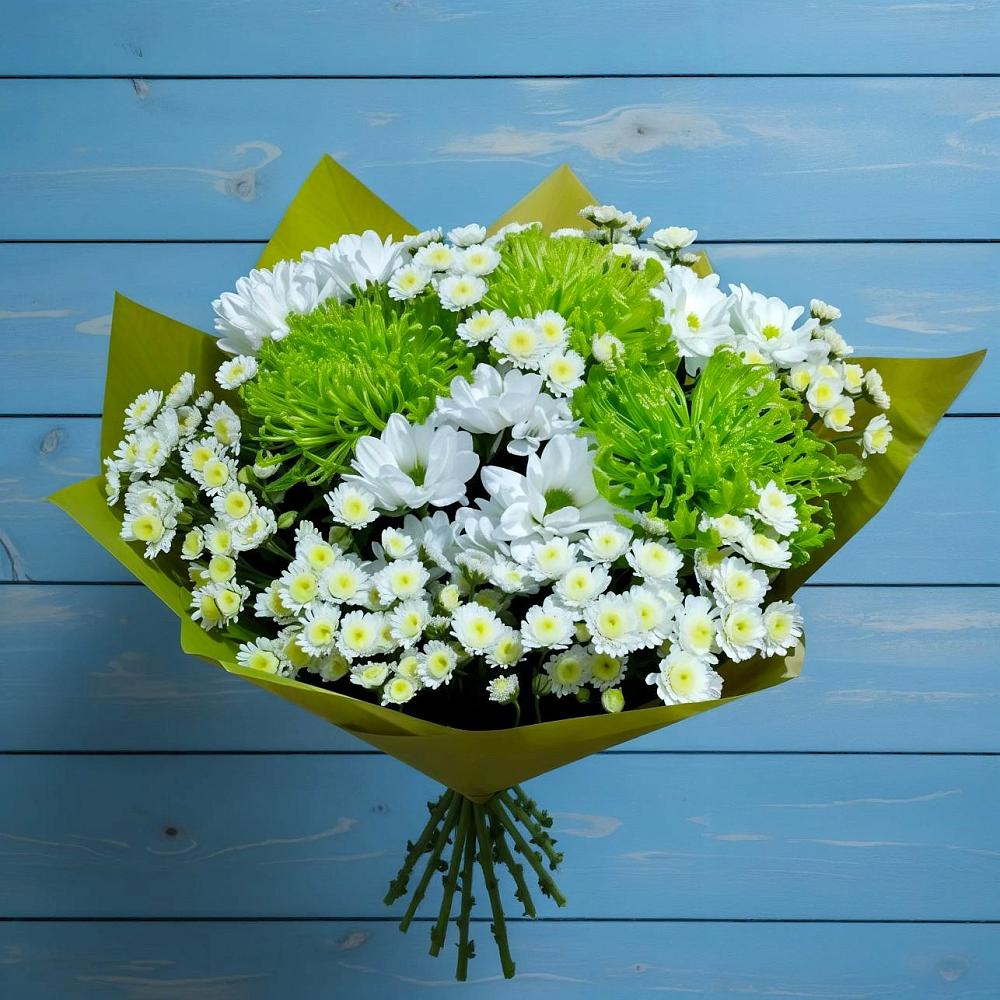 Букет цветов из: Хризантемы в Благовещенске Амурской области