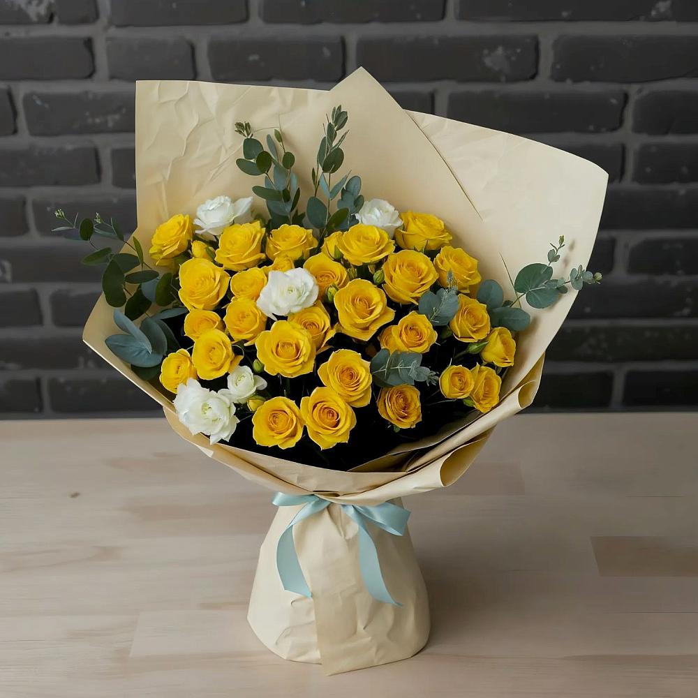 Букет цветов из: Розы в Благовещенске Амурской области