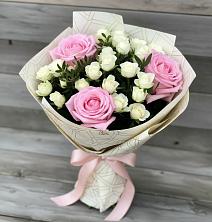 Букет цветов из:  Розы в Благовещенске Амурской области