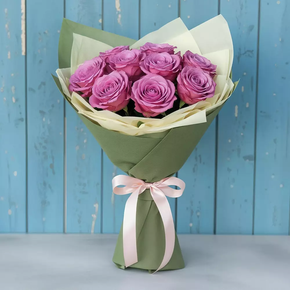 Букет Розы Фёрст Леди в Благовещенске Амурской области