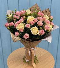 Букет цветов из:  Розы в Благовещенске Амурской области