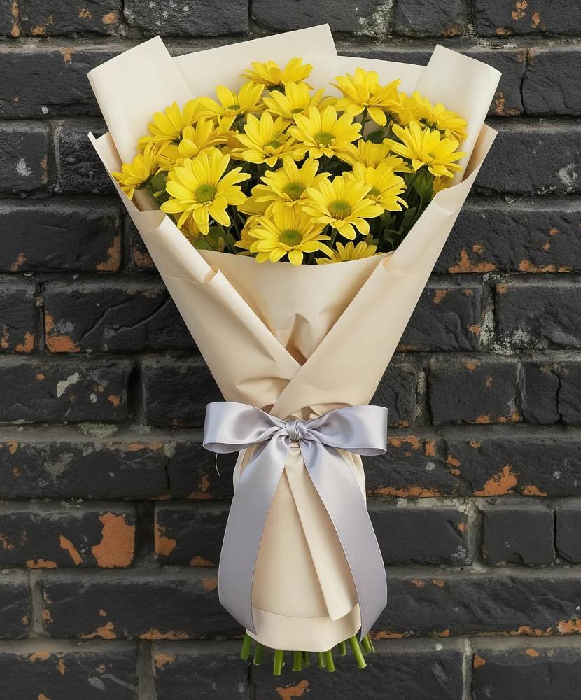 Букет цветов из: Хризантемы в Благовещенске Амурской области