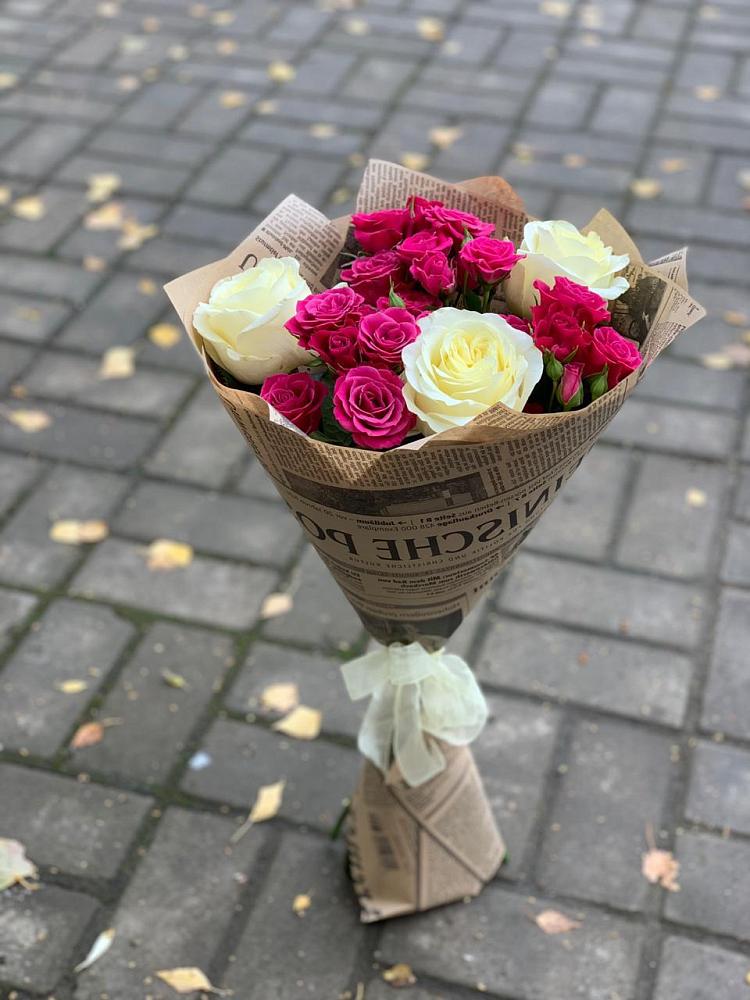 Букет цветов из: Розы в Благовещенске Амурской области