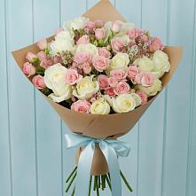 Букет цветов из:  Розы в Благовещенске Амурской области